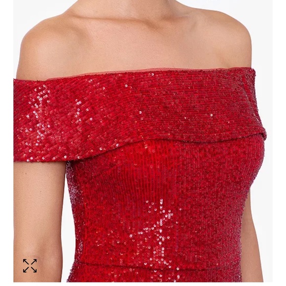 Beautiful red sequin dress. ❤️ - Picture 4 of 8